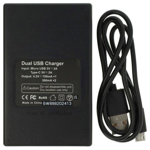 VHBW Canon NB-13L fényképezőgéphez stb. akkumulátortöltő - 0,5 A, 4,2 V