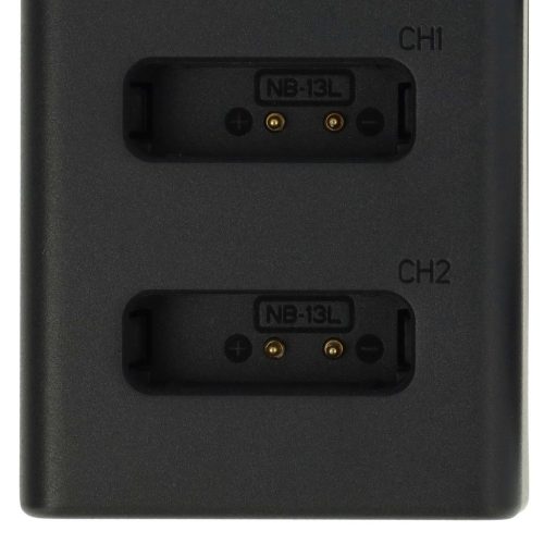 VHBW Canon NB-13L fényképezőgéphez stb. akkumulátortöltő - 0,5 A, 4,2 V