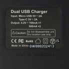 VHBW Canon NB-13L fényképezőgéphez stb. akkumulátortöltő - 0,5 A, 4,2 V