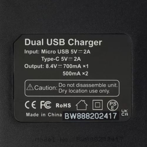 VHBW Battery Charger for Canon LC-E17, for VmicLink5 RX+ Cameras etc. - 0.5 A, 8.4 V