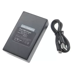   VHBW Battery Charger for Nikon MH-25, MH-25a, for D810a Cameras etc. Charger - 0.5 A, 8.4 V