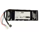 VHBW Robomow MRK6105A Lawn Mower Battery - 5000 mAh 25.6 V LiFePO4, Black