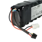 VHBW Robomow MRK6105A Lawn Mower Battery - 5000 mAh 25.6 V LiFePO4, Black