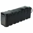 VHBW Robomow MRK6105A Lawn Mower Battery - 5000 mAh 25.6 V LiFePO4, Black
