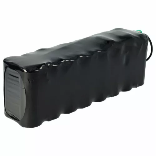 VHBW Robomow MRK6105A Lawn Mower Battery - 5000 mAh 25.6 V LiFePO4, Black