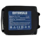 VHBW Elektromos kéziszerszámgép akkumulátor Makita 194065-3, BL1415, BL1430, 194066-1 - 7500 mAh, 14,4 V, Li-Ion 