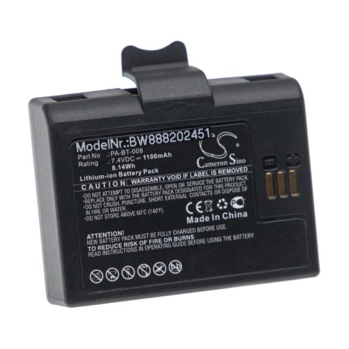 VHBW Nyomtató akkumulátor  Brother PA-BT-008-hoz - 1100 mAh 7,4 V Li-Ion