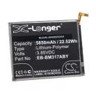 VHBW Mobiltelefon Akku Samsung GH43-05043A, EB-BM317ABY - 5850 mAh 3,85 V Li-Polymer