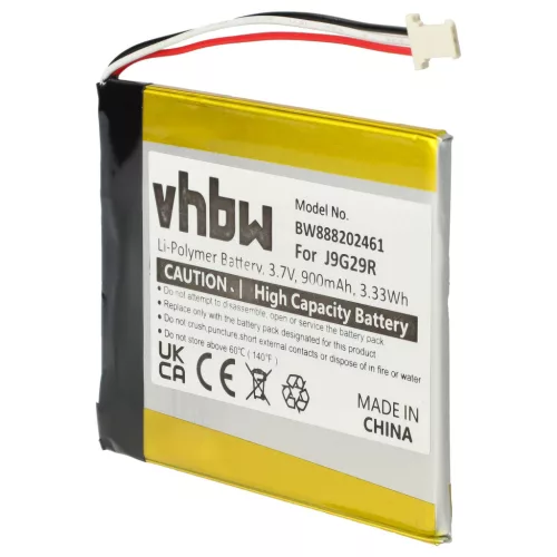 VHBW E-Book Reader Akku 26S1019, 58-000226 - 900 mAh 3,7 V Li-Polymer