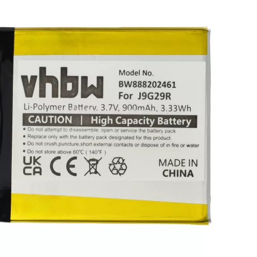 VHBW E-Book Reader Akku 26S1019, 58-000226 - 900 mAh 3,7 V Li-Polymer