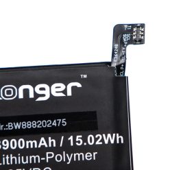   VHBW Mobile Phone Battery for OnePlus BLP745 - 3900 mAh 3.85 V Li-Polymer - Smartphone Battery