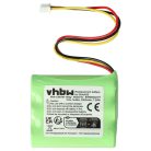 VHBW 50AA5S Music Box Battery - 2000 mAh 3.6 V NiMH