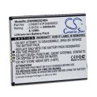 VHBW Mobile Phone Battery ZTE Li3826T43P4h695950 - 2400 mAh 3.8 V Li-Ion - Smartphone Battery