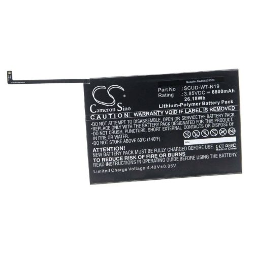 VHBW Tablet Battery for Samsung SCUD-WT-N19 - 6800 mAh 3.85 V Li-polymer