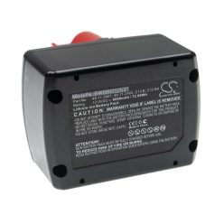   Elektromos kéziszerszámgép akkumulátor Milwaukee 48-11-2402, 48112401, 48-11-2401 - 6000 mAh, 12 V, Li-Ion 