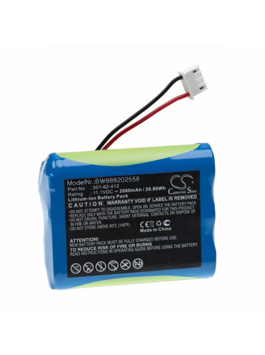 Peaktech 301-62-412 Akkumulátor - 2600 mAh 11,1 V Li-Ion