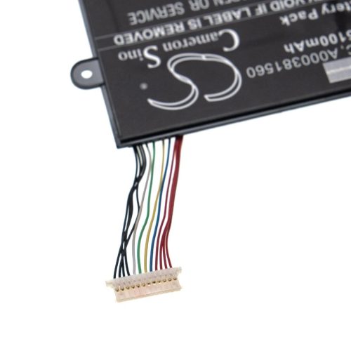 Notebook akkumulátor  Toshiba A000381560, T10TC, T8T-2 készülékekhez - 5100 mAh 3,75 V Li-polimer