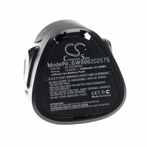 VHBW Electric power tool battery Stihl 45154006500 - 2500 mAh, 10.8 V, Li-Ion