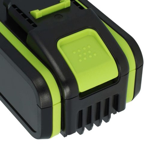 VHBW Lawn Mower Battery Worx WA3553, WA3604 - 5 Ah 20 V Li-Ion, Black / Orange - Gardening Tool