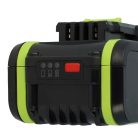 VHBW Lawn Mower Battery Worx WA3553, WA3604 - 5 Ah 20 V Li-Ion, Black / Orange - Gardening Tool