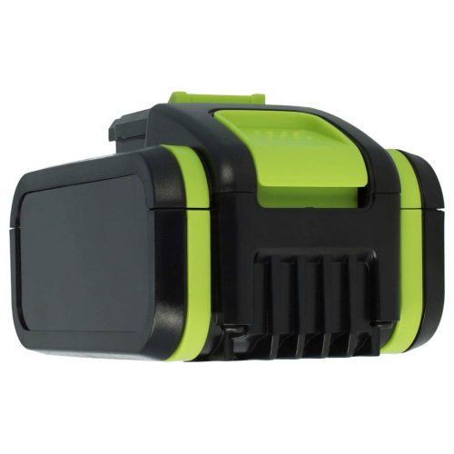 VHBW Lawn Mower Battery Worx WA3553, WA3604 - 5 Ah 20 V Li-Ion, Black / Orange - Gardening Tool