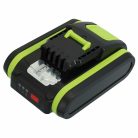 VHBW Lawn Mower Battery Worx WA3601 - 2 Ah 20 V Li-Ion, Black - Gardening Tool