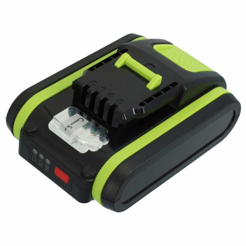 VHBW Lawn Mower Battery Worx WA3601 - 2 Ah 20 V Li-Ion, Black - Gardening Tool