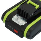 VHBW Lawn Mower Battery Worx WA3601 - 2 Ah 20 V Li-Ion, Black - Gardening Tool