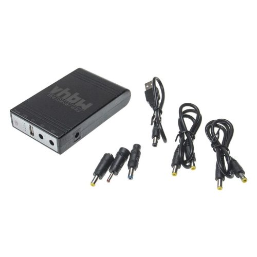 VHBW Mini UPS - USB 5 V / DC 12 V, 1,0 A
