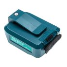VHBW Battery adapter Makita ADP05 for Makita power tool + LED display