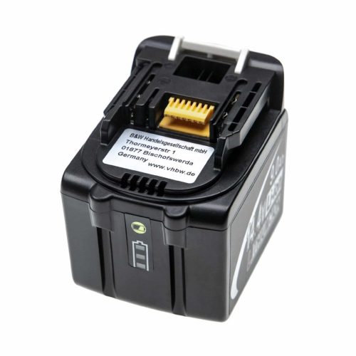VHBW Elektromos kéziszerszámgép akkumulátor Makita BL1415, 194066-1, BL1415N, 194065-3 - 9000 mAh, 14,4 V, Li-Ion 