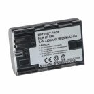 VHBW Canon LP-E6N Battery - 2250 mAh, 7.4 V, Li-Ion with Information Chip
