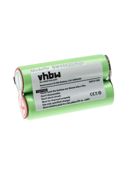 Elektromos borotvaelem Panasonic WER150L2507-hez - 2500 mAh 2,4 V NiMH