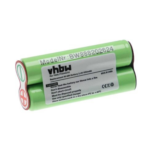 Elektromos borotvaelem Philips TT2040/32-hez - 950 mAh 2,4 V NiMH