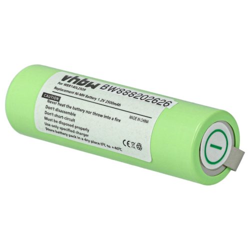 Hajvágó akkumulátor Panasonic WER140L2509-hez - 2500 mAh 1,2 V NiMH