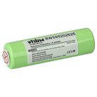 VHBW Hair Clipper Battery for Panasonic WER140L2509 - 2500 mAh 1.2 V NiMH