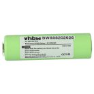 VHBW Hair Clipper Battery for Panasonic WER140L2509 - 2500 mAh 1.2 V NiMH