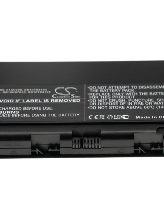 Notebook akkumulátor  Lenovo 01AV496, 01AV495, 5B10W13952, 5B10W13951 - 7800 mAh 11,4 V Li-Ion