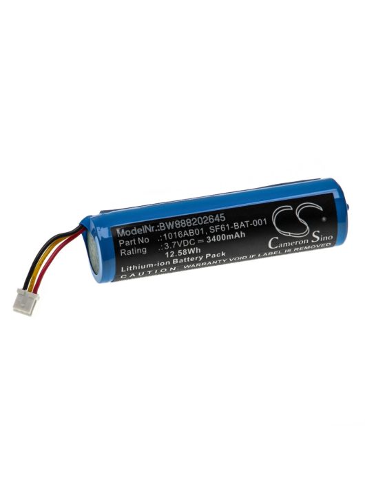 Intermec 1016AB01 Vonalkód-leolvasó POS elem, 5711783259886 - 3,7 V, 3400 mAh Li-Ion