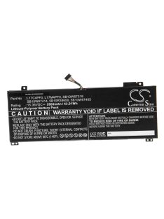   Notebook akkumulátor  Lenovo 5B10W67405, L17C4PF0, 5B10R38650 - 2800 mAh 15,36 V Li-polimerhez