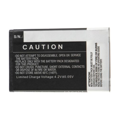 VHBW Mobile Phone Battery for Bea-fon ICP4/38/57 1S1P - 1050 mAh 3.7 V Li-Ion - Smartphone Battery