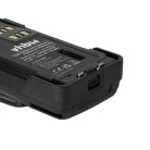 VHBW Motorola PMNN4409, PMNN4406BR, PMNN4406 Radioakku - 3350 mAh 7,4 V Li-Ion + Gürtelclip