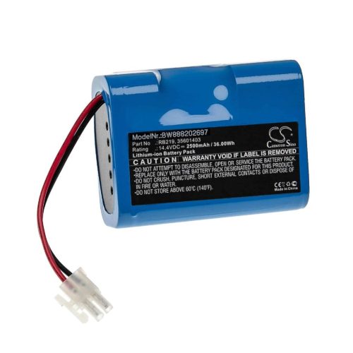 VHBW Akku Hoover 35601727, 35601403, RB219, Li-RB226 - 2500 mAh, 14,4 V, Li-Ion