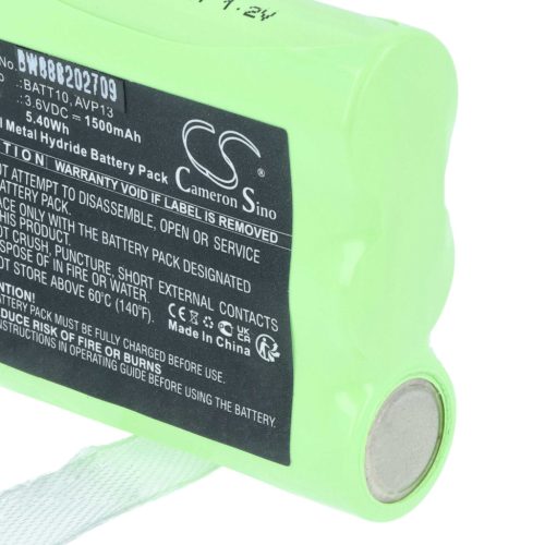 VHBW Radio Akku PB-X7, BATT10, AVP13 - 1500 mAh 3,6 V NiMH