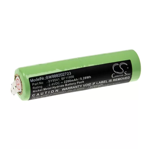 VHBW Electric File Battery SY9541, BF11956 - 2200 mAh 2.4 V NiMH
