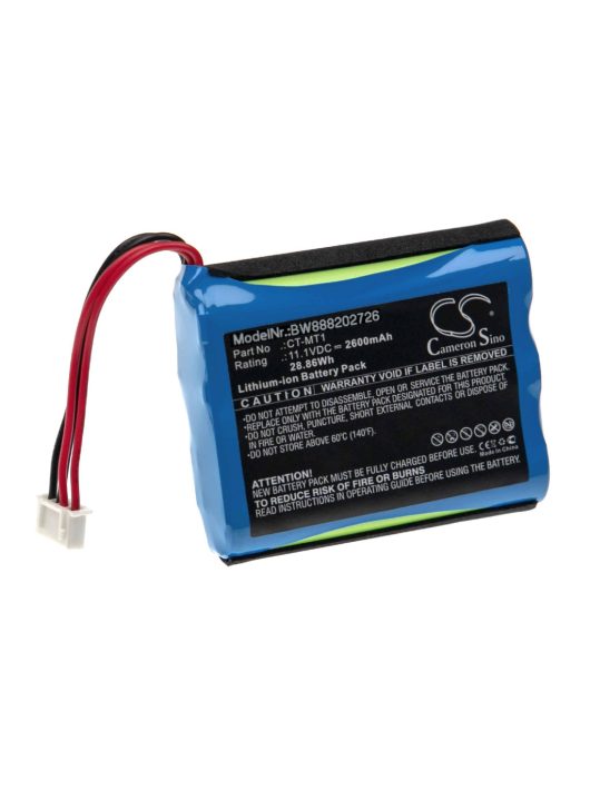 Clarke-Tech CT-MT1 Akkumulátor - 2600 mAh 11,1 V Li-Ion