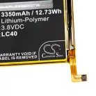 VHBW Mobile Phone Battery for Motorola LC40 - 3350 mAh 3.8 V Li-Polymer