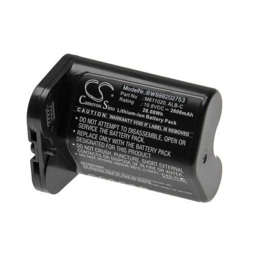 Akkumulátor iRobot ABL-C, M611020 - 2600 mAh, 10,8 V, Li-Ion számára