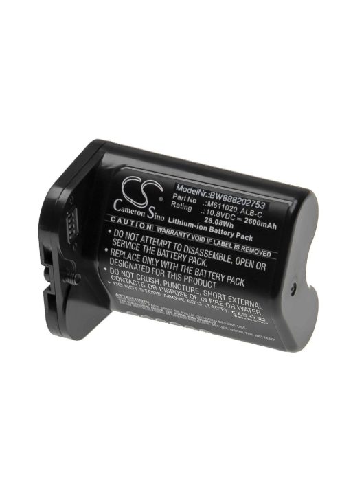 Akkumulátor iRobot ABL-C, M611020 - 2600 mAh, 10,8 V, Li-Ion számára