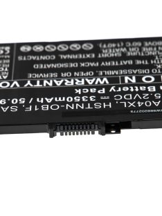   Notebook akkumulátor  HP HSTNN-OB1G, HSTNN-OB1F, L43248-541, HSTNN-UB7U készülékekhez – 3350 mAh 15,2 V Li-Ion